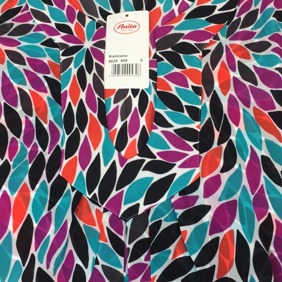 💜🧡ANITA💜🧡MULT/KAIMANA TUNIC/ SWIMSUIT COVER UP - Picture 15 of 16